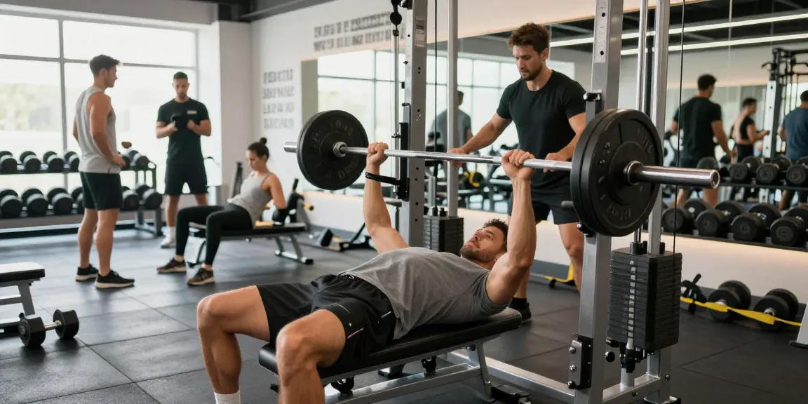 Akra Labs Steroid Shop: Fitness-Enthusiast beim Training in modernem Fitnessstudio mit hochwertiger Ausstattung.